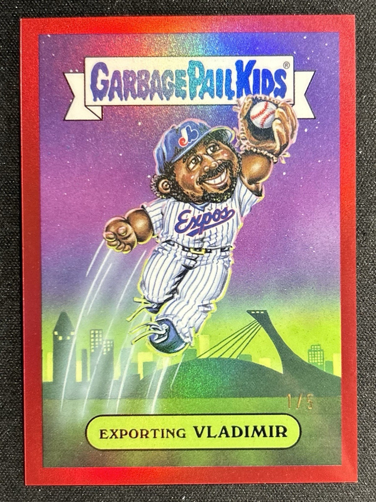 2026 Bowman - Vladimir Guerrero - Garbage Pail Exporting Vladimir GPK-47 Red 1/5