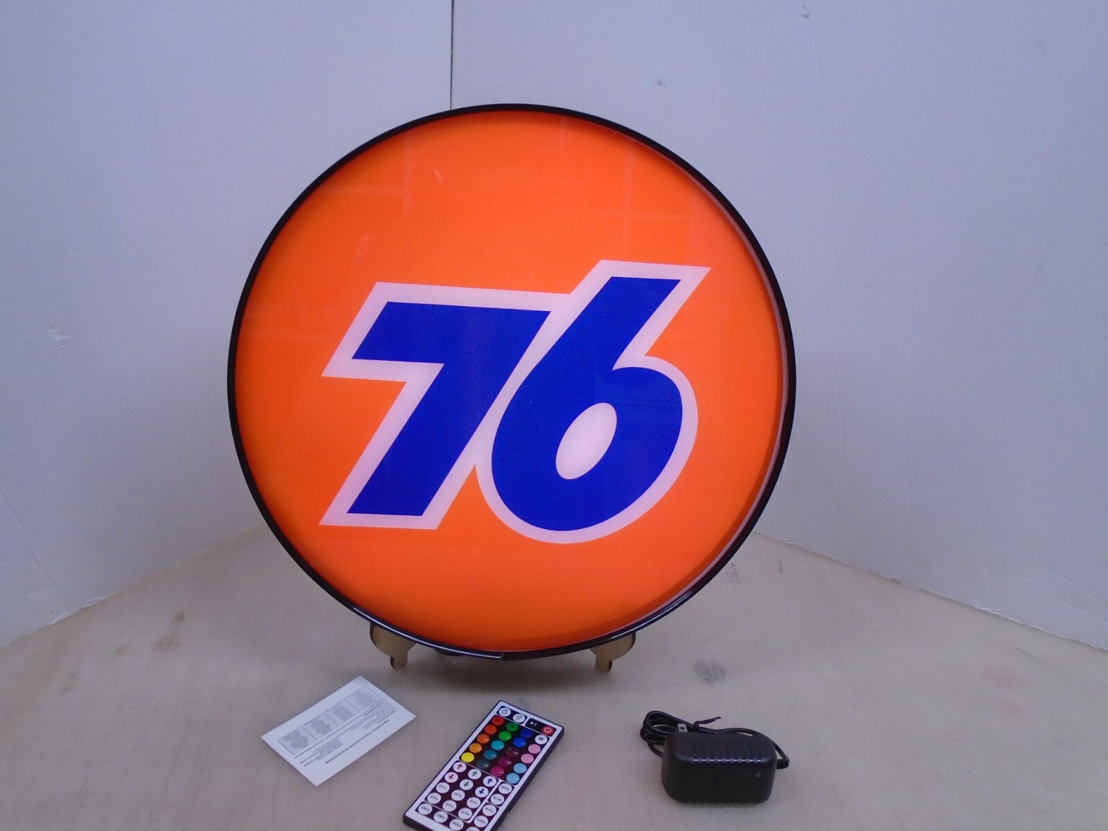 Union 76 Gasoline Round LED Display lighted sign lightbox Wall Hanging Union 76 Gasoline Round LED Display lighted sign lightbox Wall Hanging