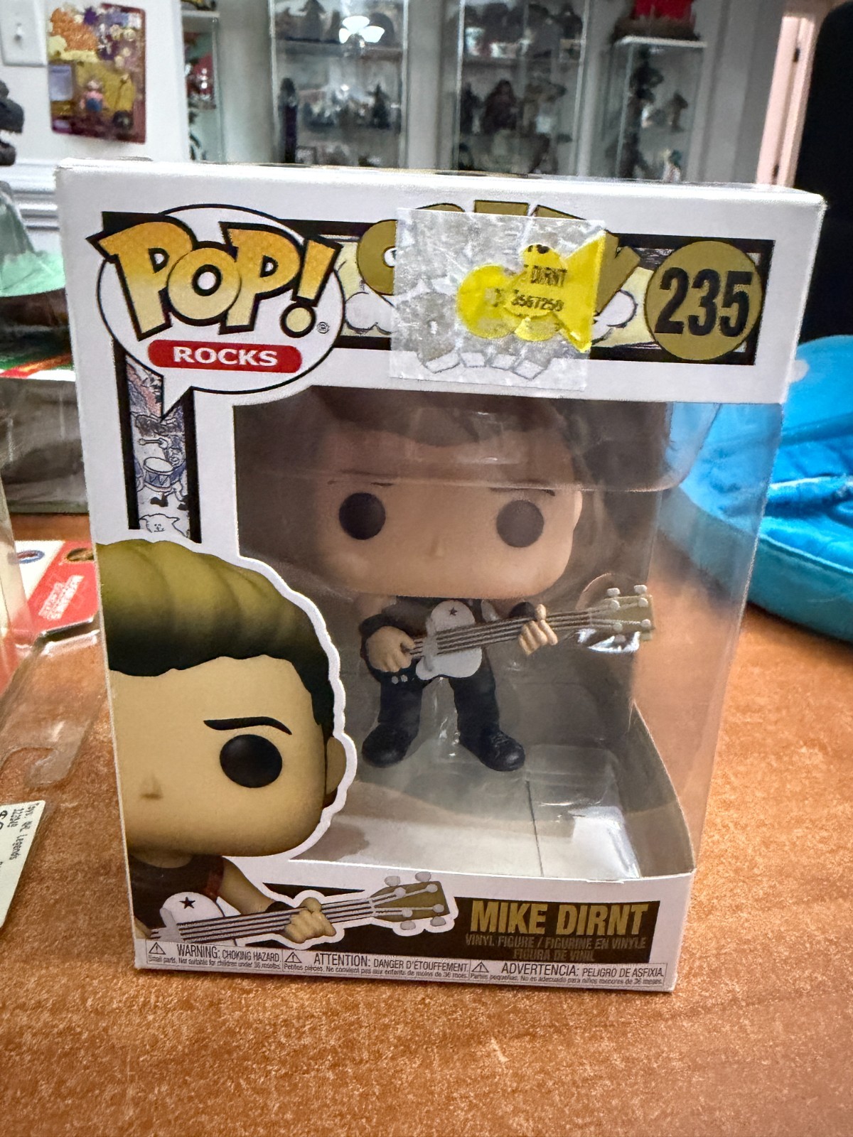 Funko Pop Rocks Green Day Mike Dirnt 235 Popapalooza New
