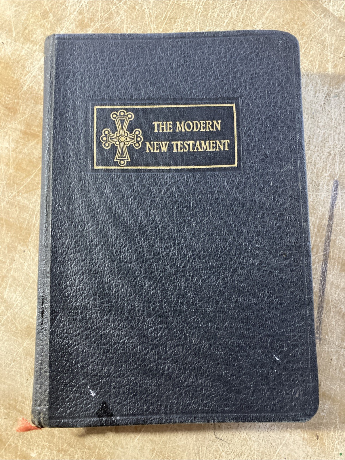 George Lamsa SIGNED Modern New Testament Bible Eastern Aramaic 1940 Im Leather