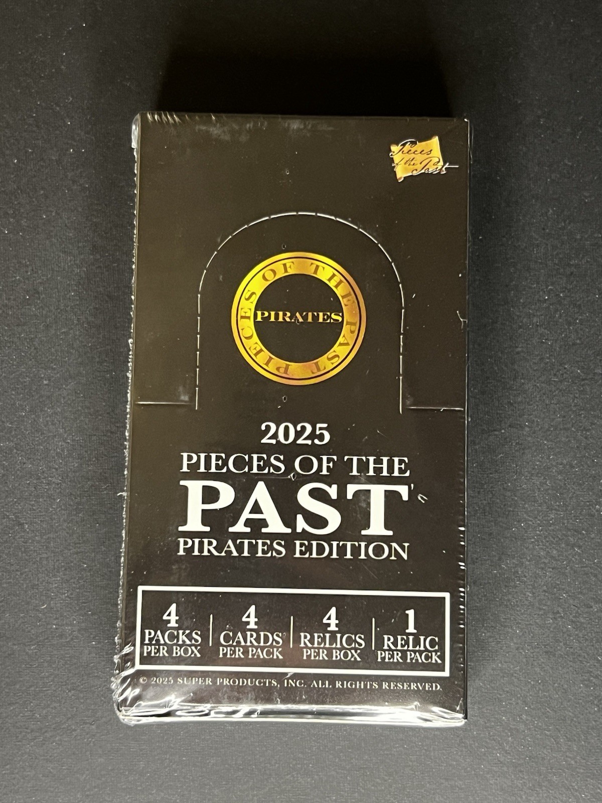 2025 Pieces of the Past Pirates Edition Sealed Hobby Box Relics Super Products