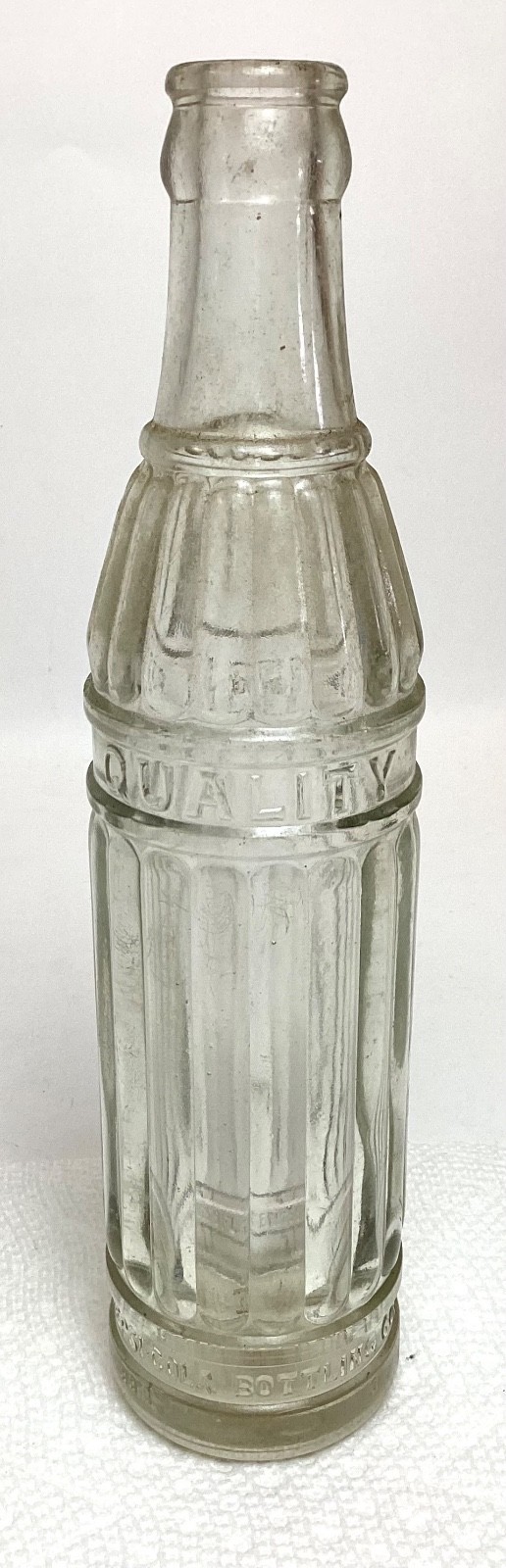 Vintage Quality Beverages Art Deco Bottle Opelika, ALABAMA 9 Ounce Rare Vintage Quality Beverages Art Deco Bottle Opelika, ALABAMA 9 Ounce Rare