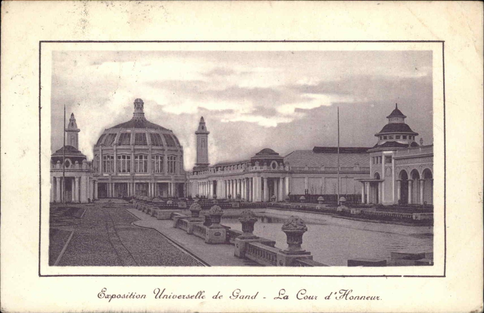 GAND BELGIUM Exposition Universelle de Gand Antique Postcard