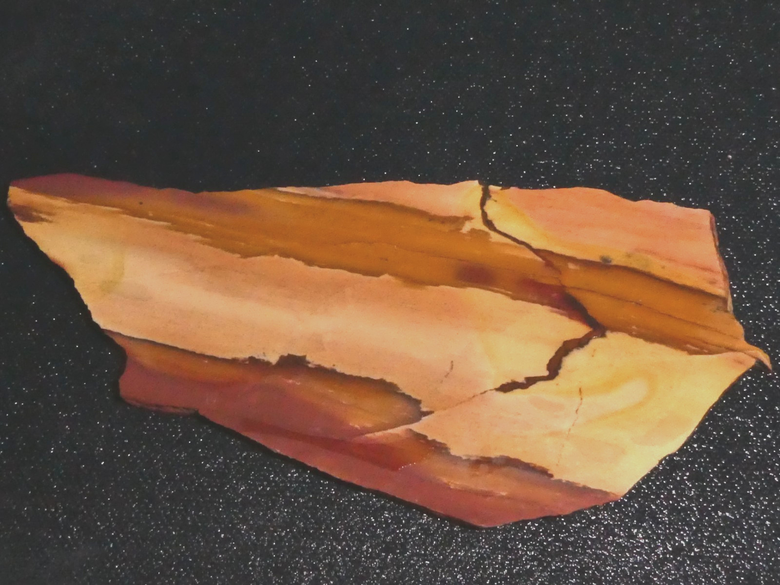 Owyhee Dendritic Jasper slab- 5 3/8\