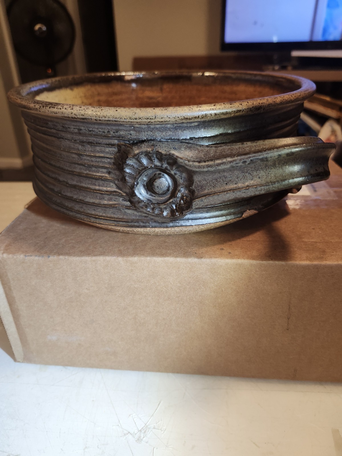 Vintage Large John Jack Masson Stoneware Casserole