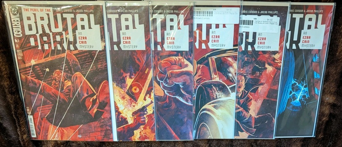Peril of the Brutal Dark: An Ezra Cain Mystery #1 2 3 4 5 & 6 Complete Run NM
