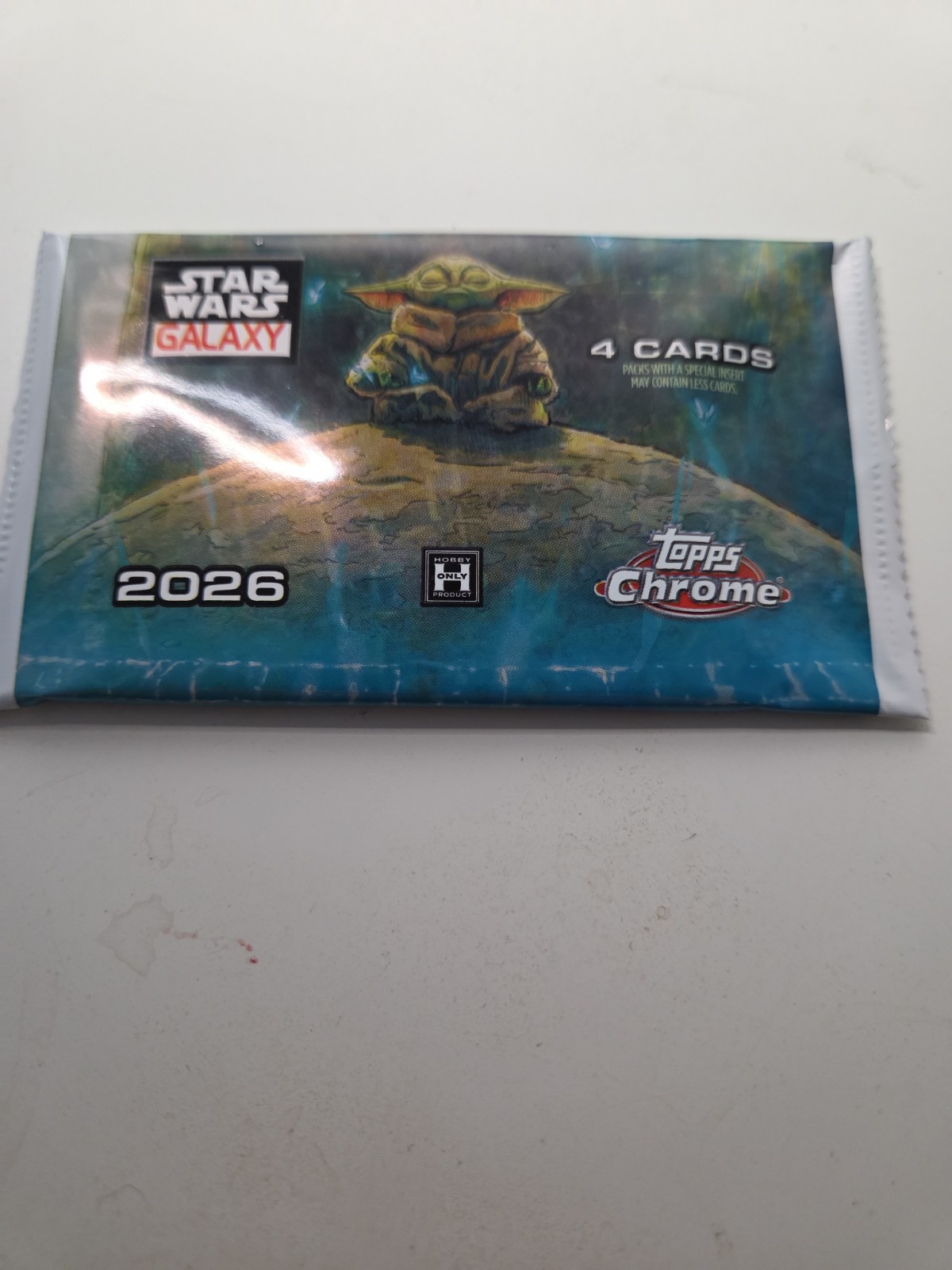 2026 Star Wars Chrome Galaxy Sealed Trading Cards Hobby Pack 2026 Star Wars Chrome Galaxy Sealed Trading Cards Hobby Pack