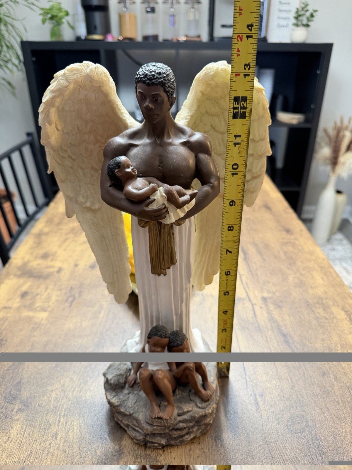 Ebony Visions style Angelic Statue Excellent cond.
