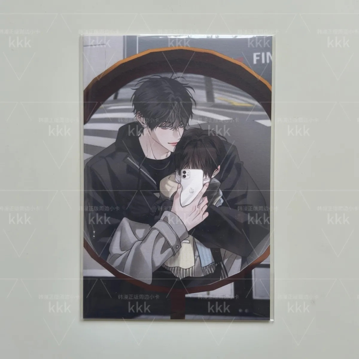 Manhwa Bl Eighteen’S Bed Kang Jun Go Yohan Full-Amount Postcard Photocard
