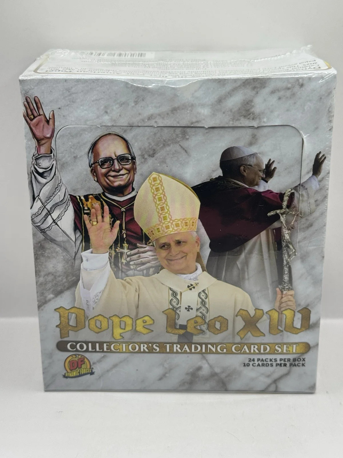 2025 Dynamic Forces Pope Leo XIV Hobby Box - Factory Sealed