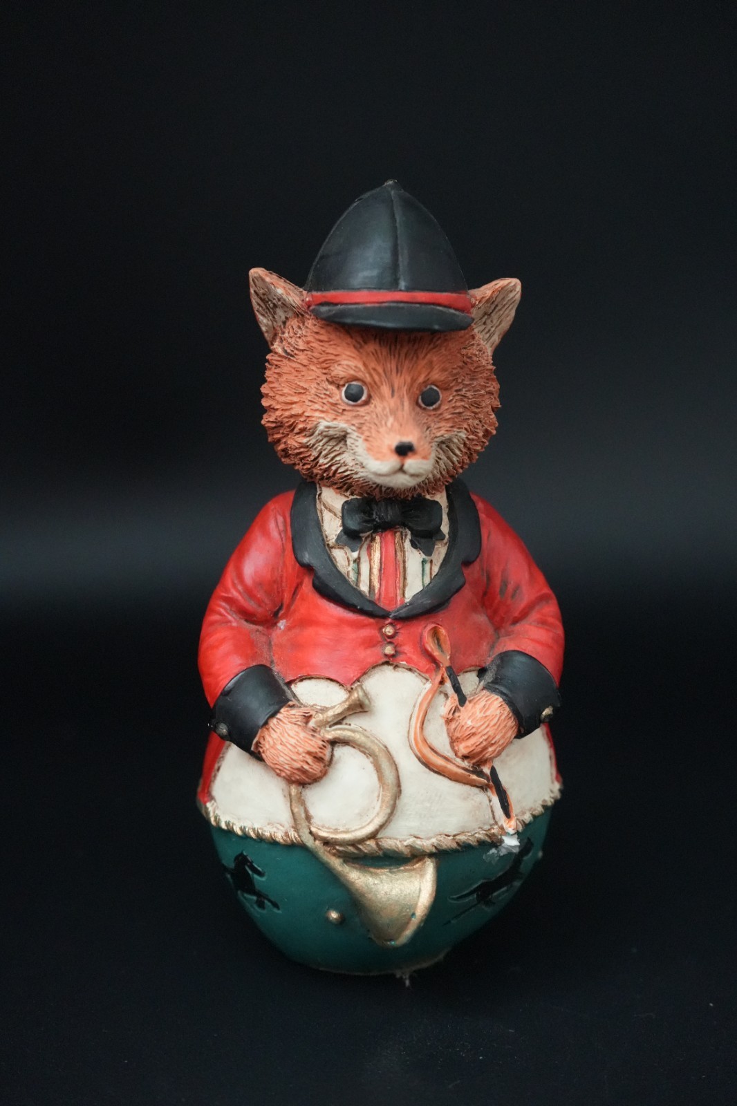 Vintage Equestrian FOX Musical Sitting 5\