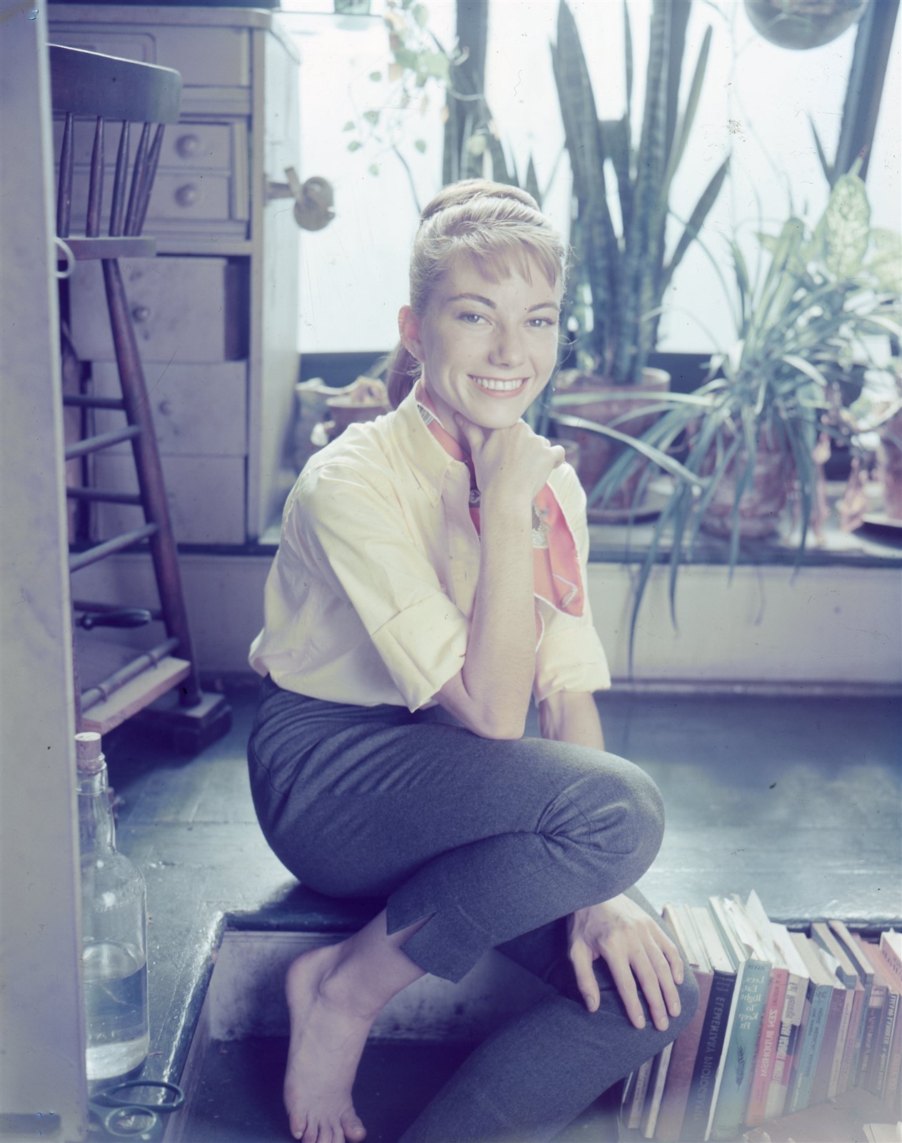 KF14-430 BEAUTY SHOT OF UNKNOWN ACTRESS 1950s-60s ORIG 4