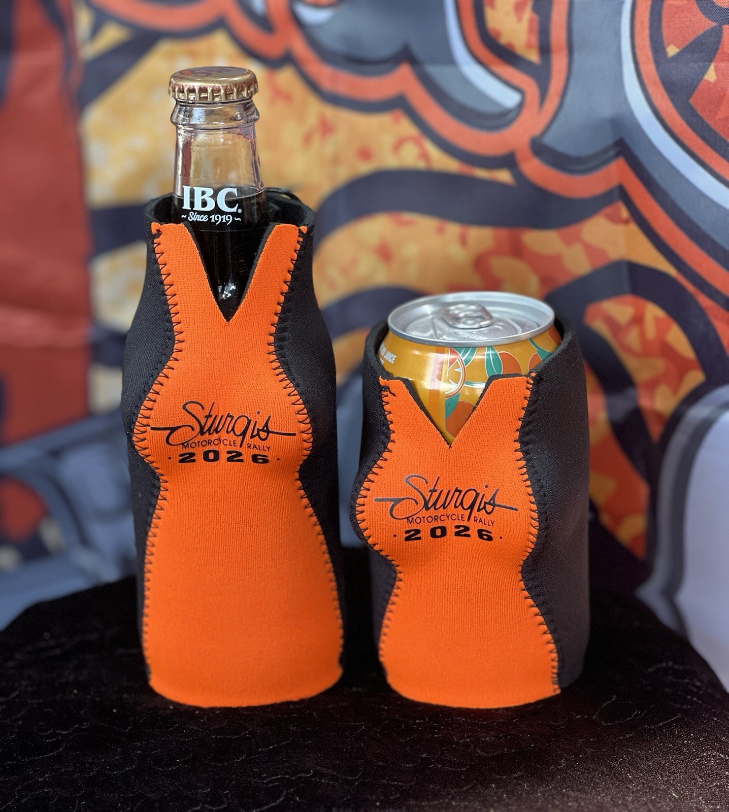 Everyone❤️Boobs  86th Anniversary Sturgis Rally 2026~Bottle & Can Koozie 2pc