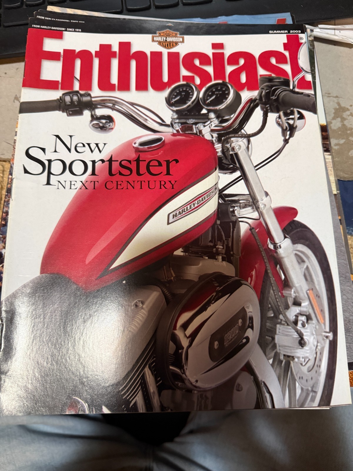 ENTHUSIAST-------HARLEY DAVIDSON------SUMMER 2003