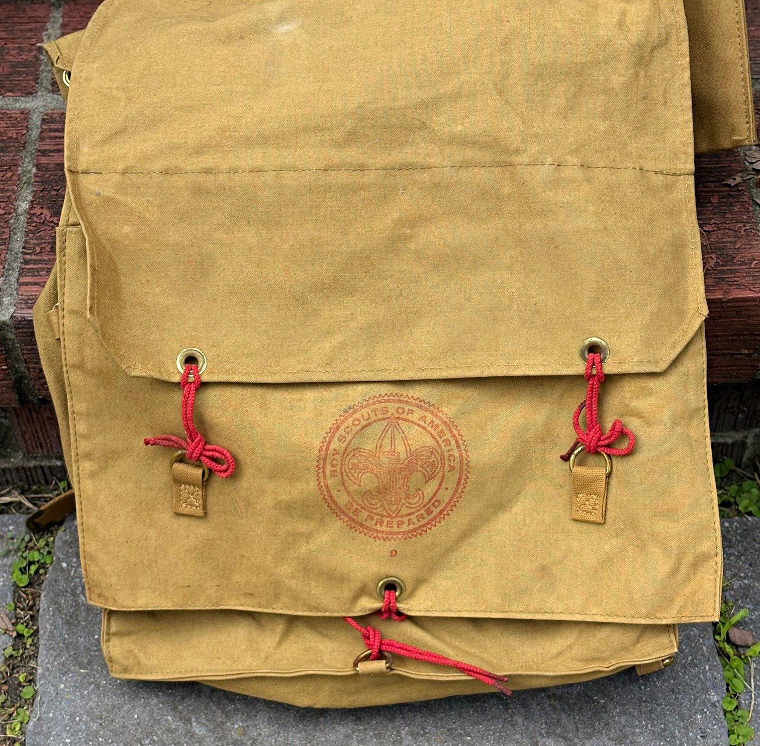 Vintage 1960’s Boy Scouts of America BSA Canvas No. 574 Yucca Pack Backpack 