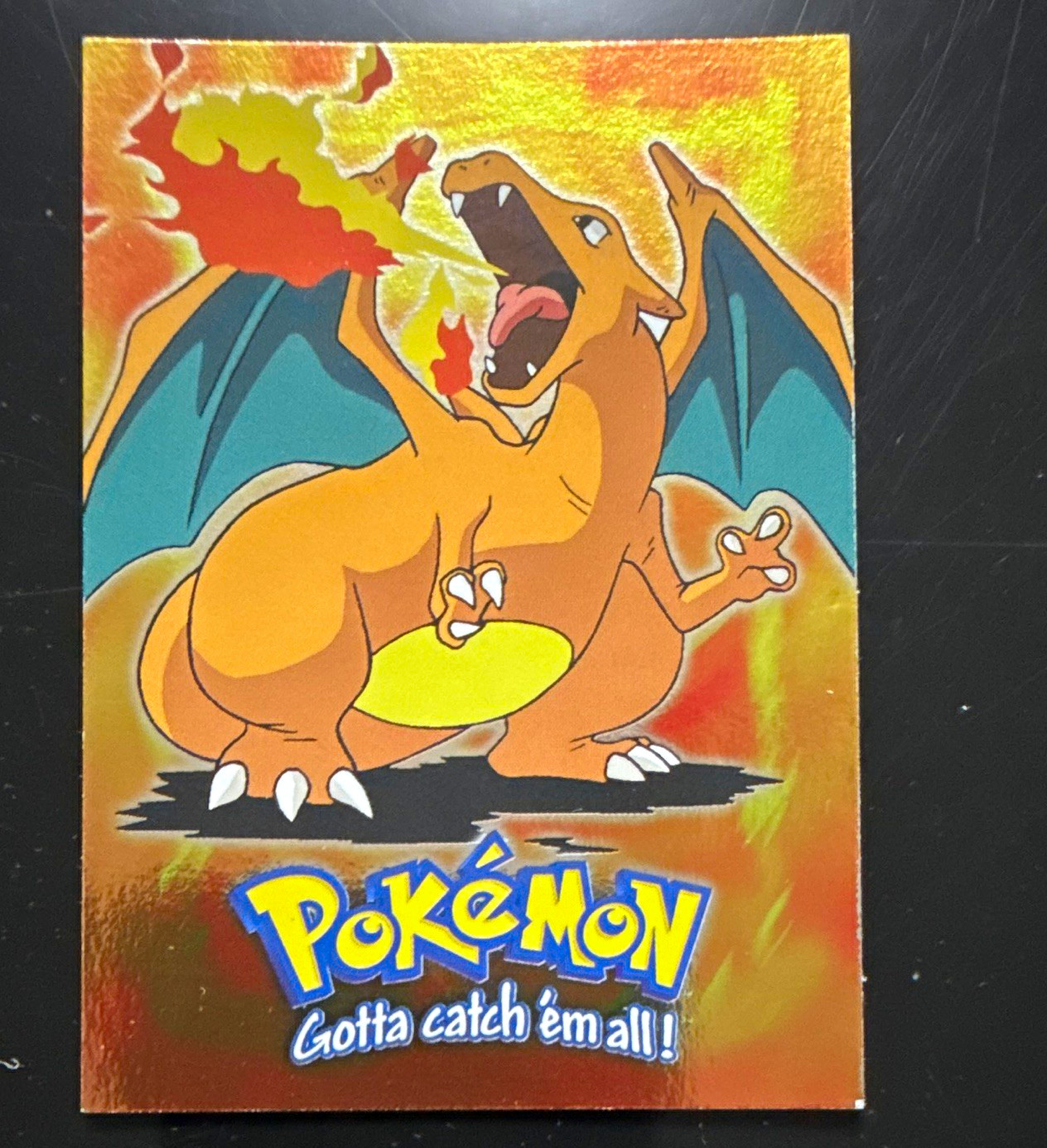 Topps Pokémon CardCharizard E6/12 1998 Holo