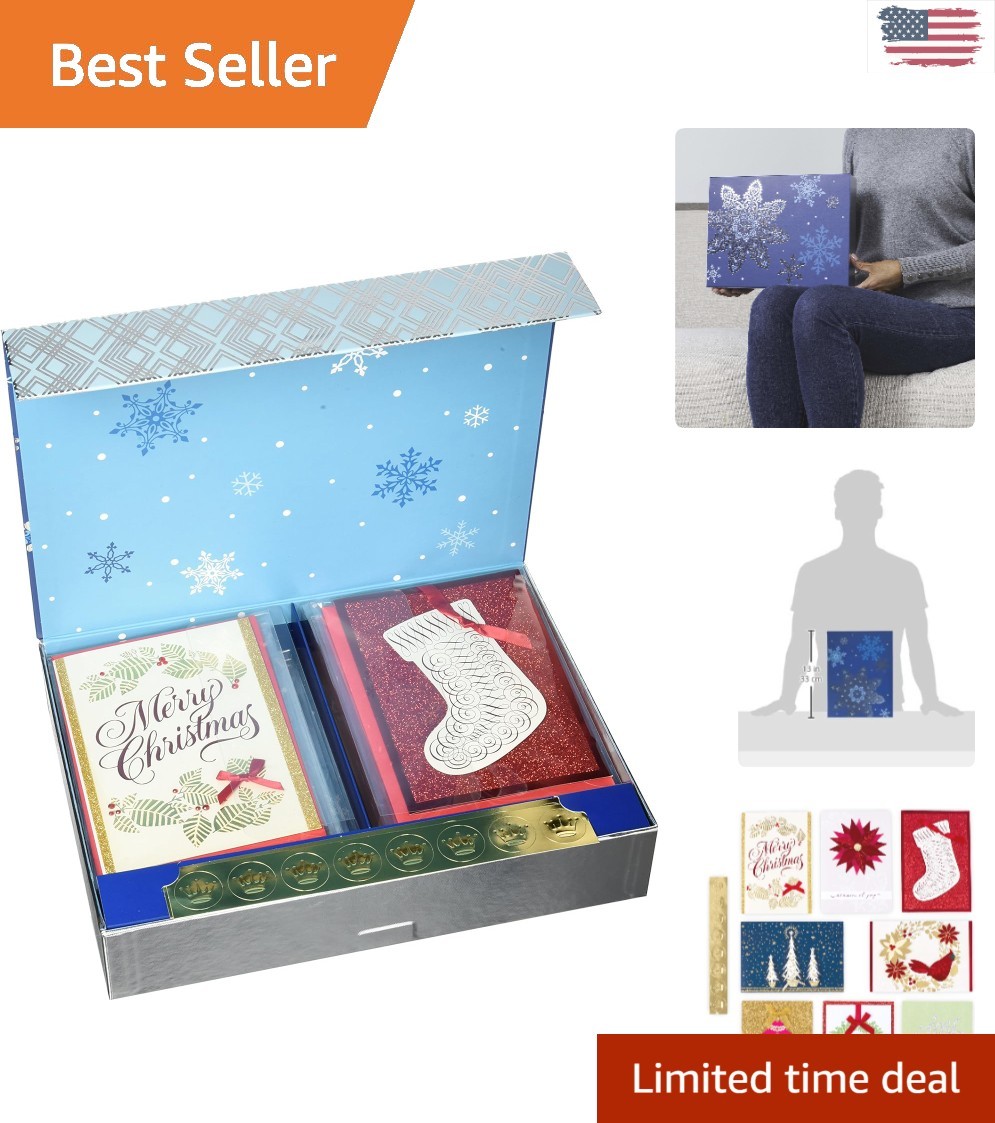 Holiday Card Collection - 24 Unique Designs for Festive Wishes