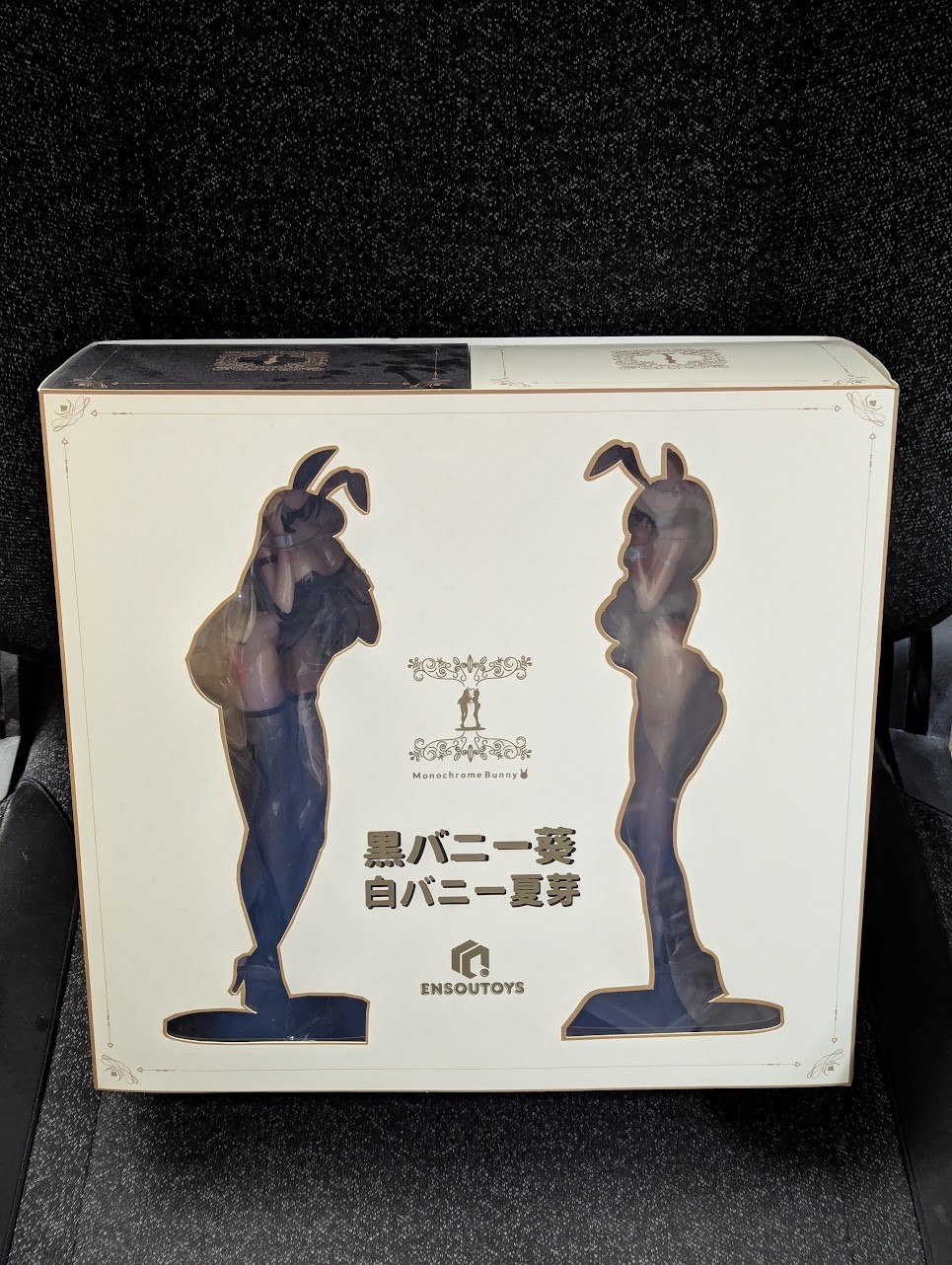 ENSOUTOYS Monchrome Bunny Black+White 1/6 Scale Figure Set NEW SHIPS FROM USA