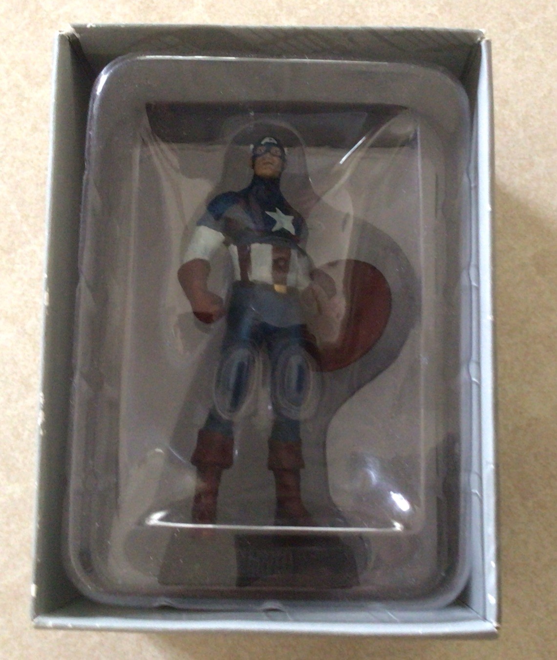 Eaglemoss Classic Marvel Captain America W/ Comic #9 Book