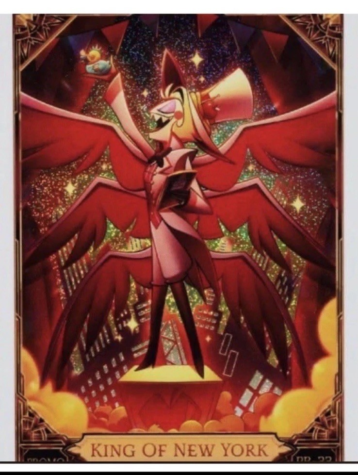 Hazbin Hotel Lucifer King of New York Promo Card New York Comic Con 2026 Presale