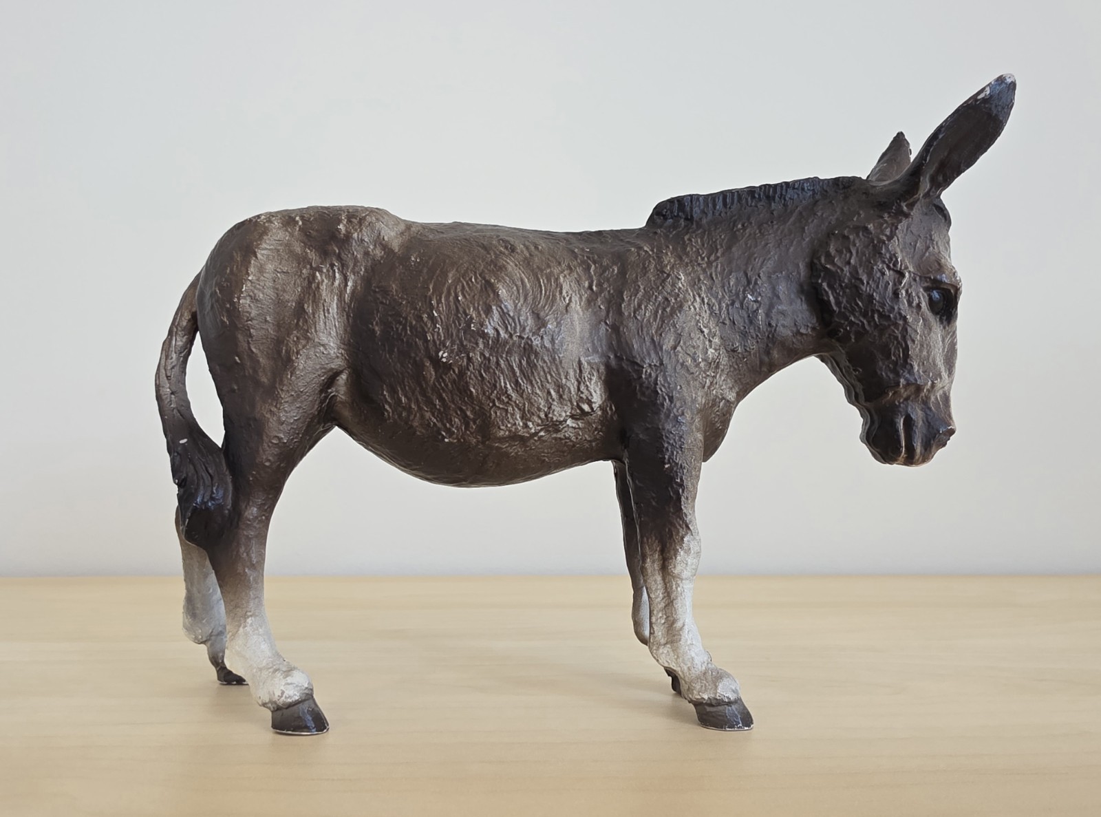 Breyer Traditional Model Horse DONKEY (Rare CHALKY Variation, Gray Plastic) #81 Breyer Traditional Model Horse DONKEY (Rare CHALKY Variation, Gray Plastic) #81