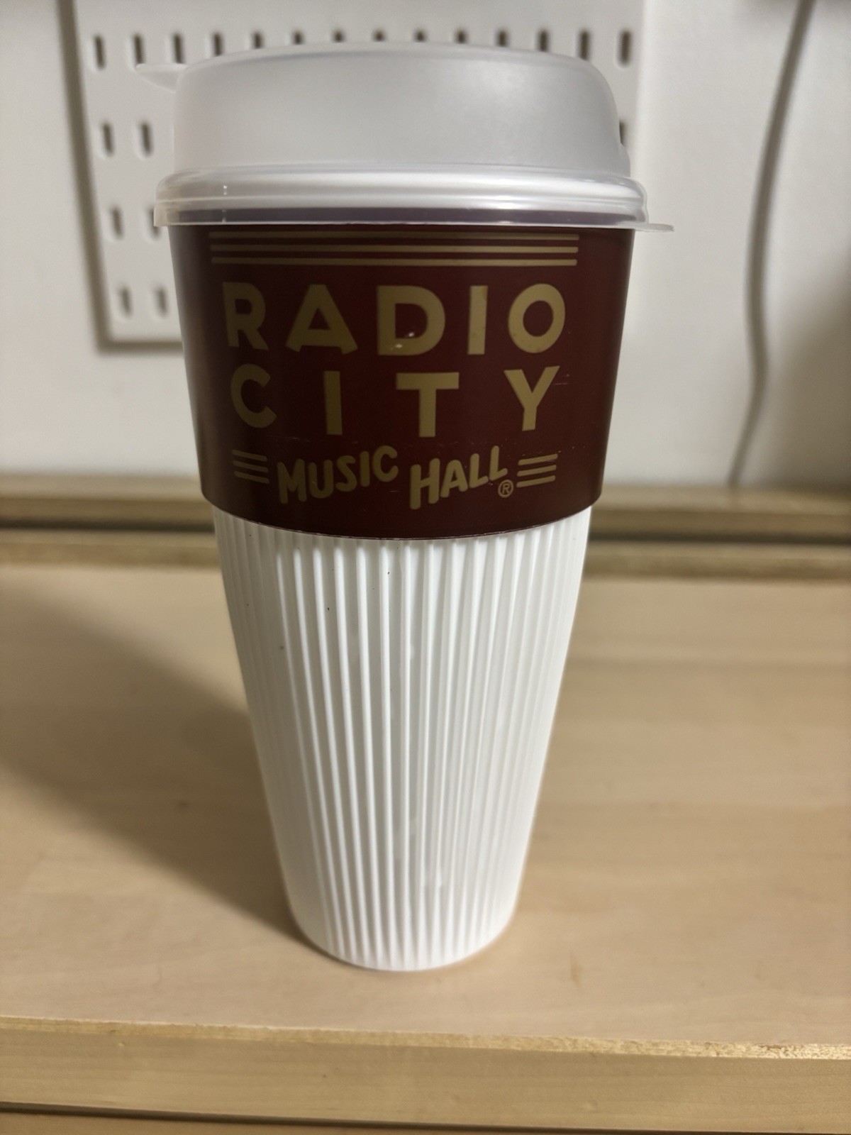 New Radio City Music Hall Coffee Tumbler with Lid