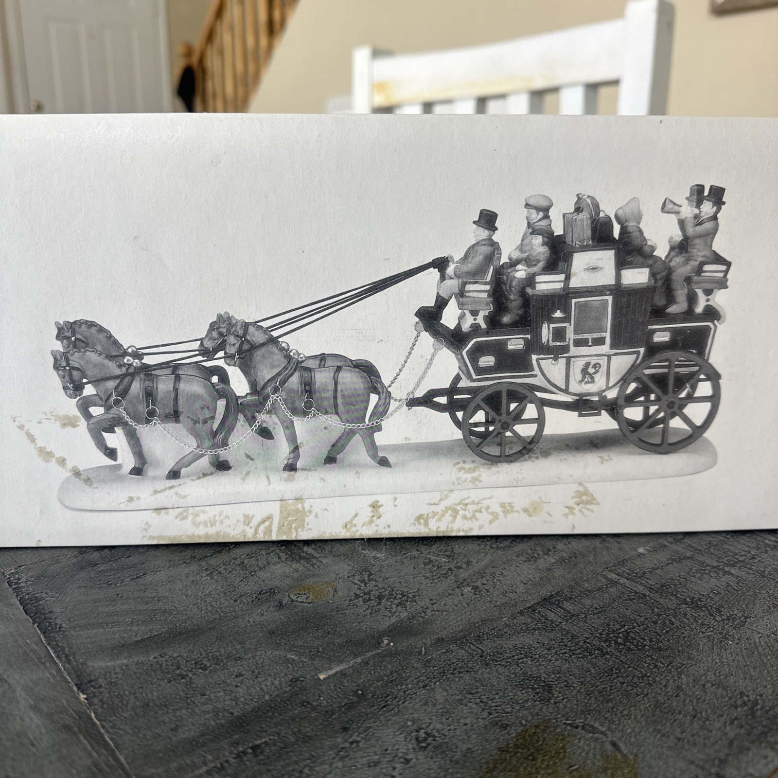 Vintage Department 56 Dickens Village Series “Holiday  Coach\