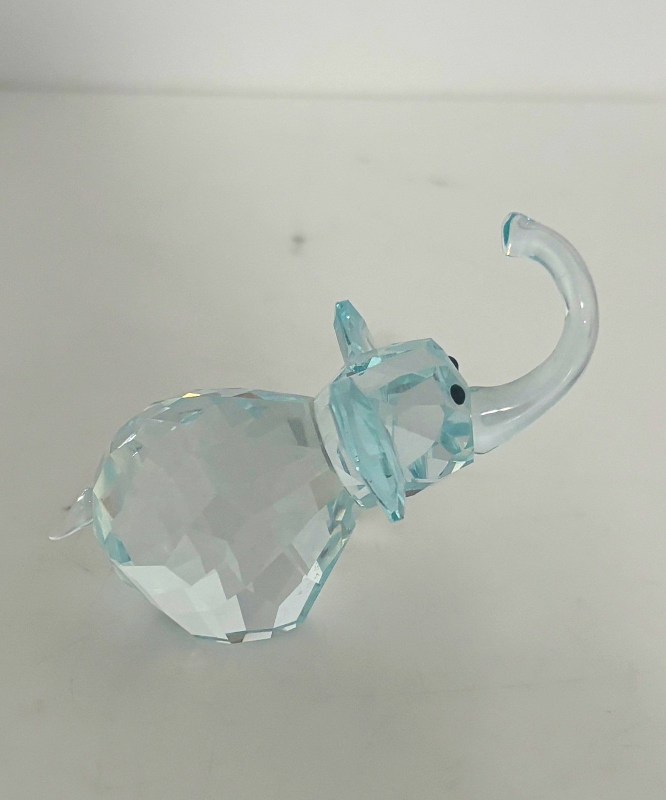 Swarovski Lovlots Paul Blue Elephant Crystal Figurine 5136526 Paula Not Included