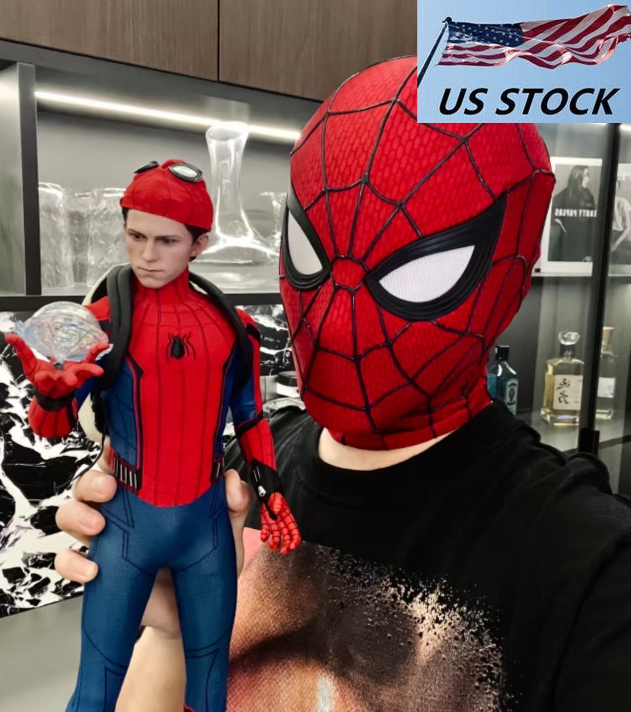 Spider‑Man Brand New Day Mask Adult Hard Shell Handmade Super Elastic
