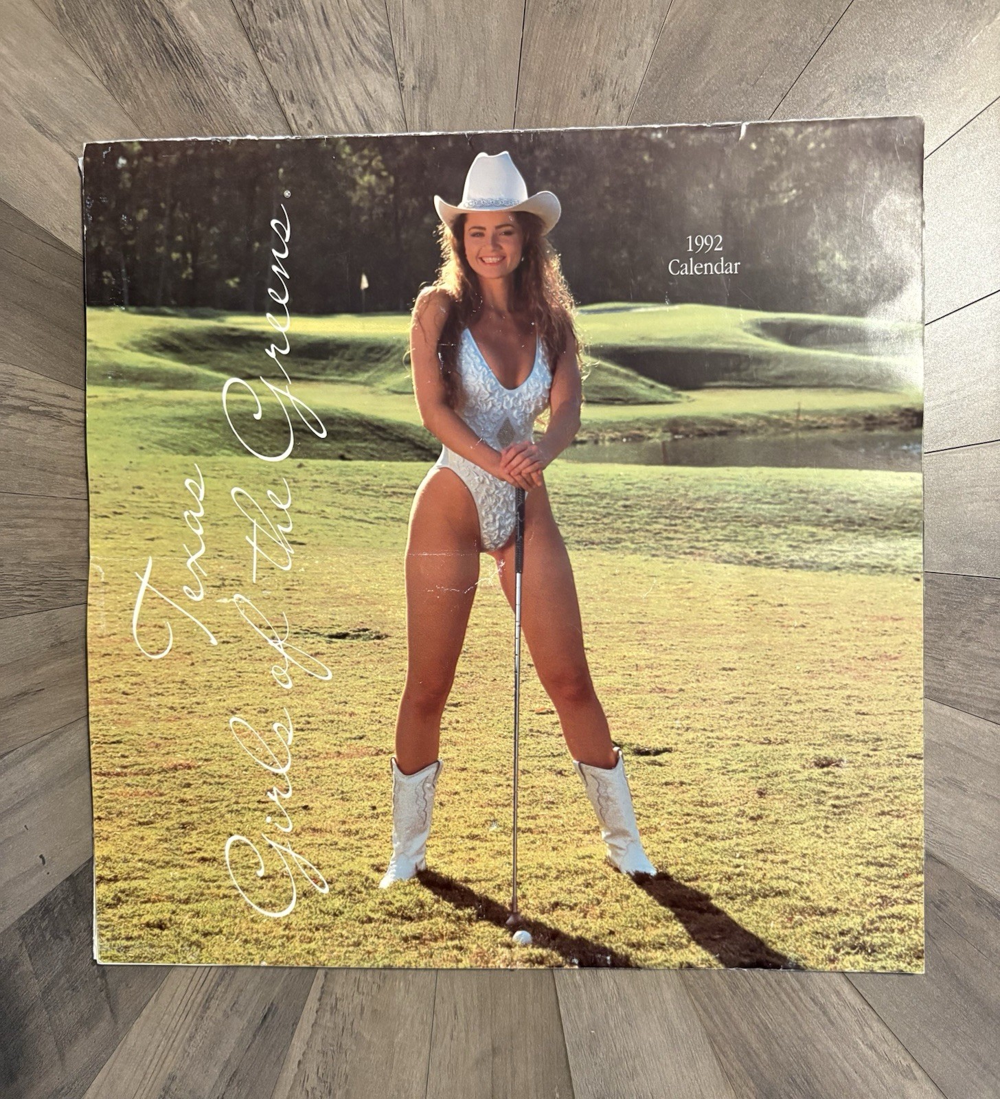 1992 Texas Girls Of The Greens Golf Calendar Rich Melcher Vintage Pinup