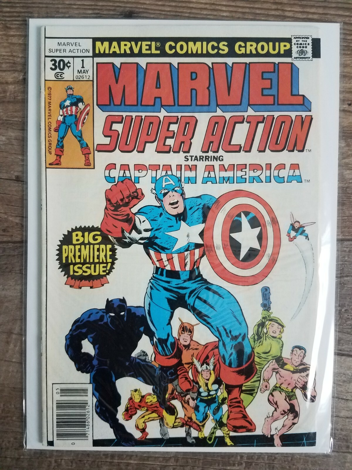 Marvel Super Action #1-#12 (1970s) Comic Books, Cmpl Set, VG Bagged and Boarded