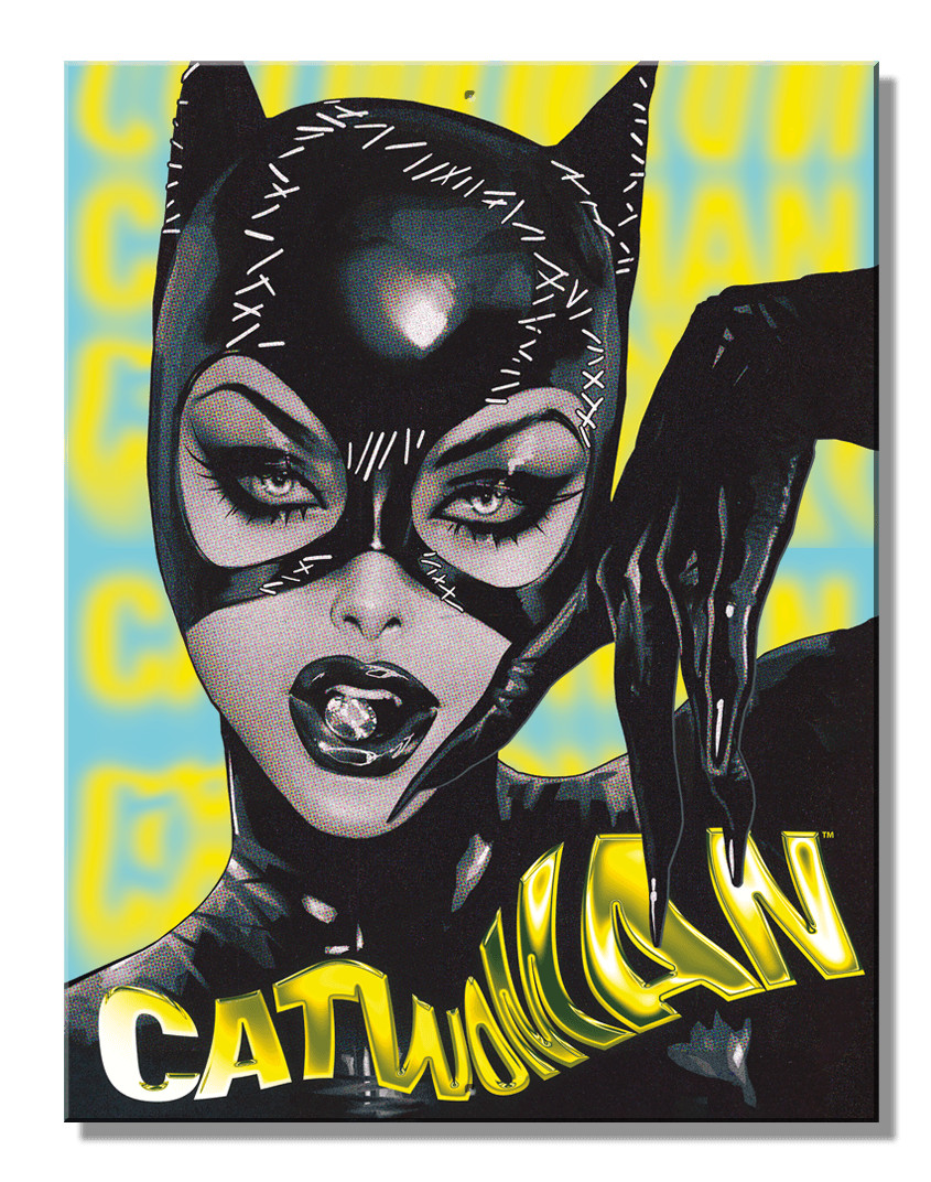 Catwoman seductive DC Comics sign 8.25