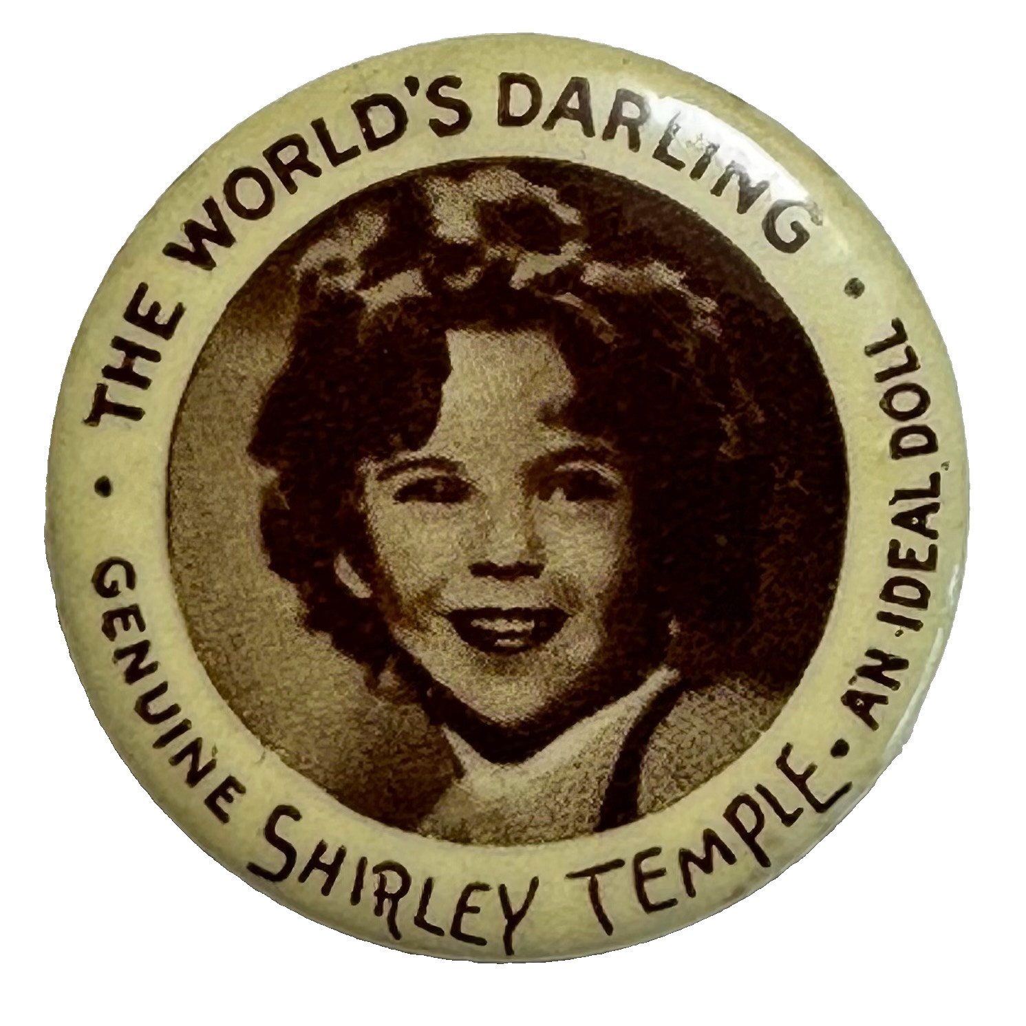 Genuine Ideal Doll Shirley Temple World\'s Darling 1.25\