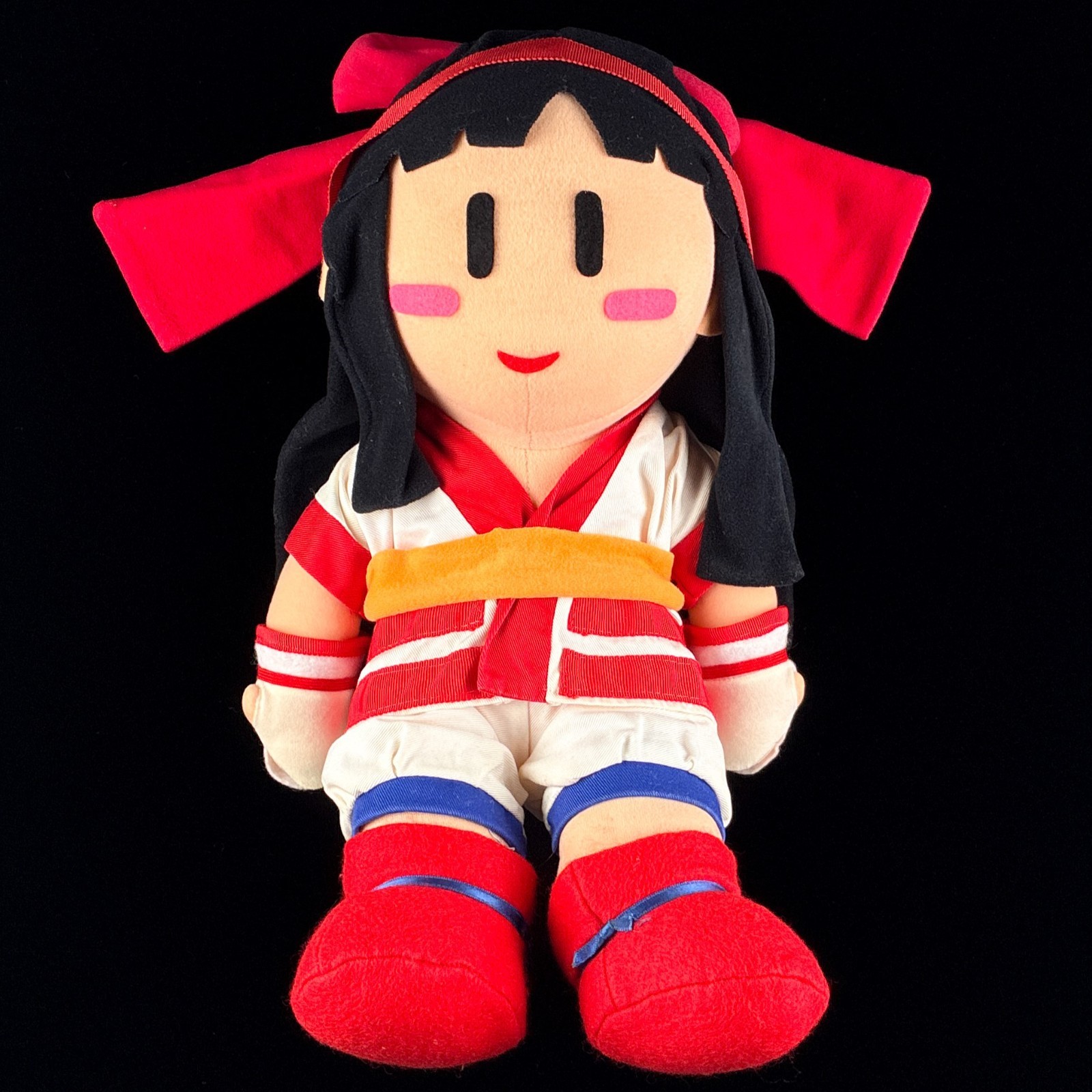 Vintage 1996 Edo Mondo Samurai Shodown Spirits Nakoruru Doujin Plush Doll Japan