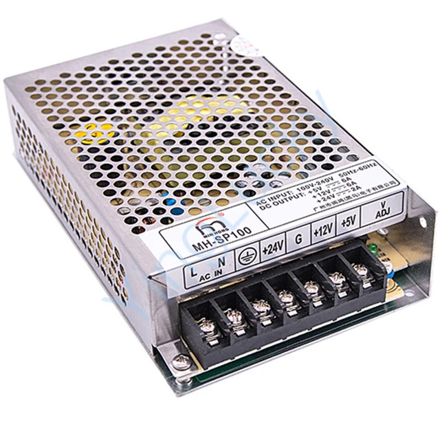 New 5V 12V 24V Output Switching Adjustable Arcade Power Supply Video Machine DIY