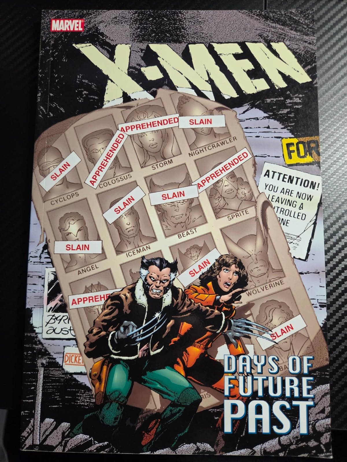 X-Men Days of Future Past TPB Marvel Graphic Novel Chris Claremont John Byrne