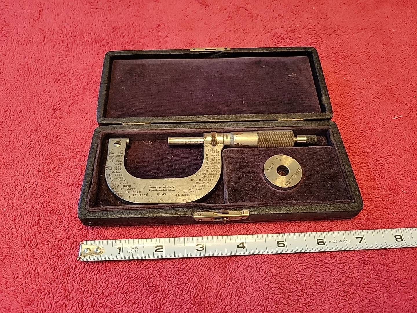 BROWN & SHARPE MICROMETER 1-2