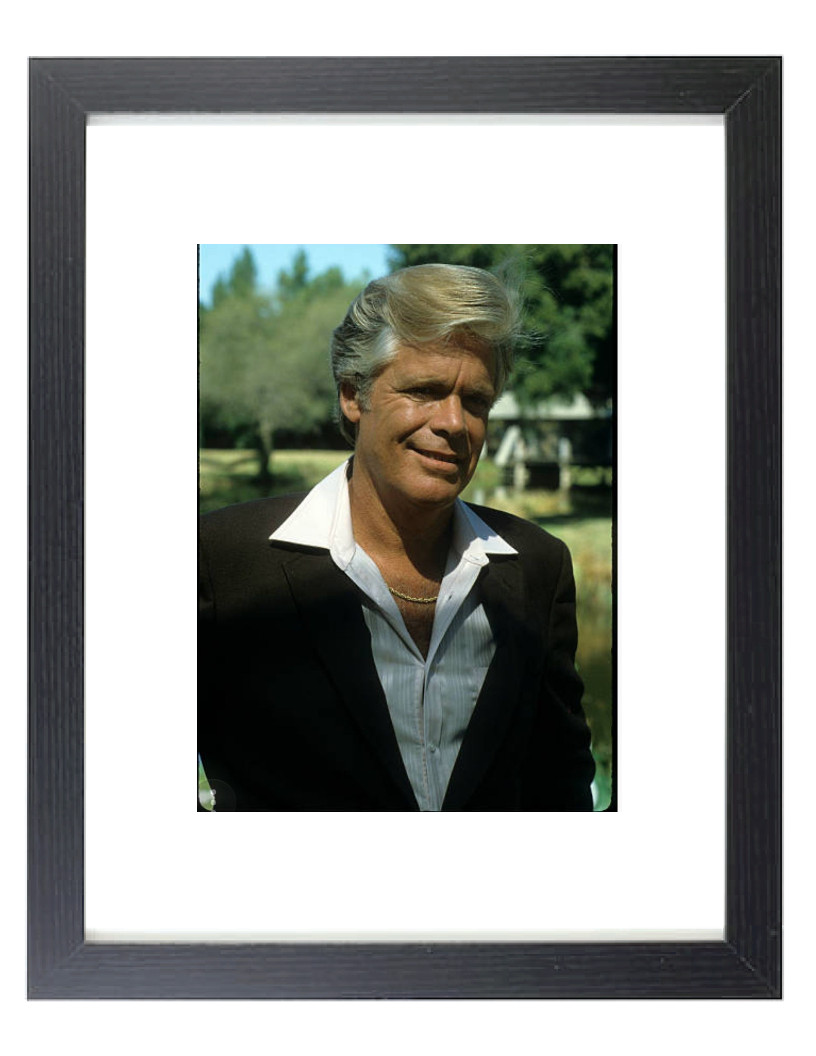 Actor Doug McClure Vintage  Classic Portrait Matted & Framed Photo Picture