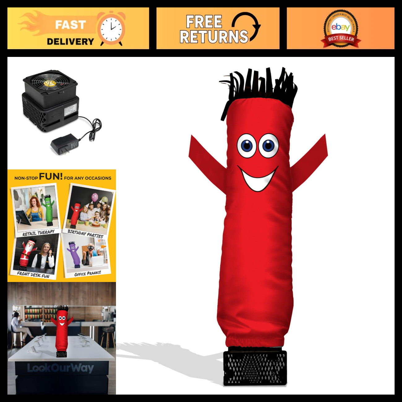 Mini Inflatable Tube Man Set - 29\ Mini Inflatable Tube Man Set - 29\