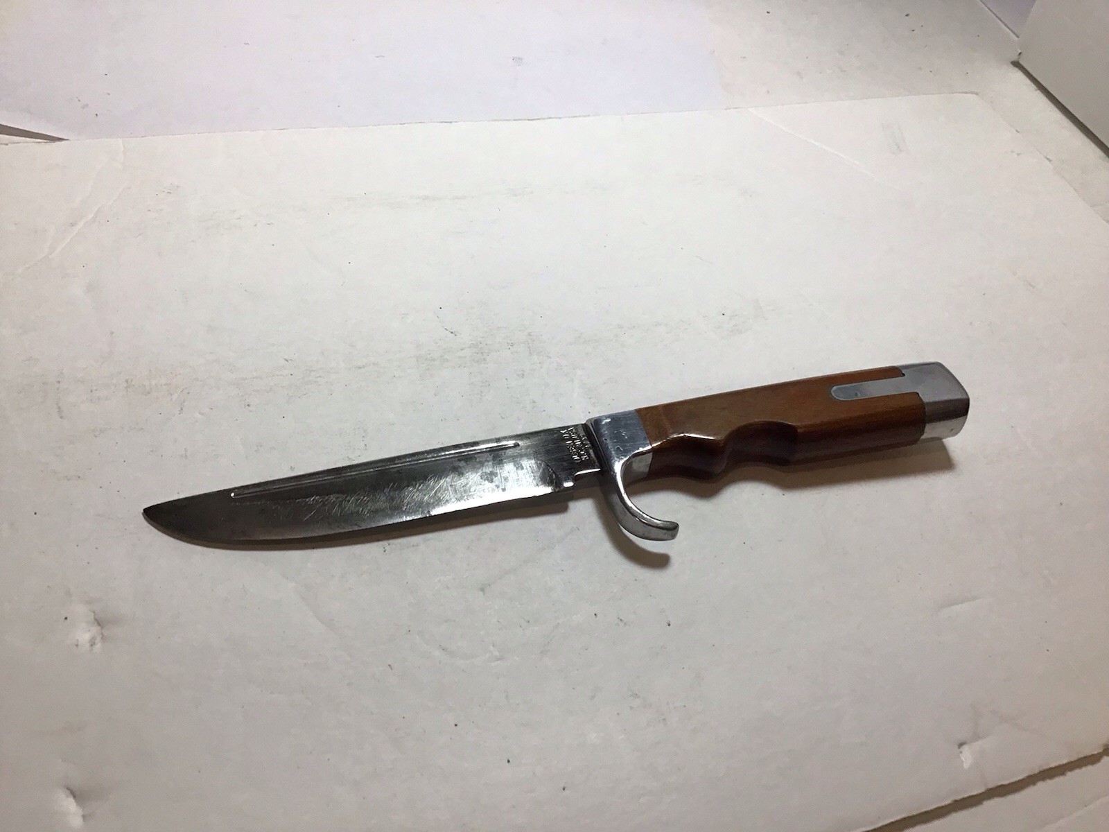 Vintage OK Olsen H.C. MI.  USA #706 Fixed Blade Knife.