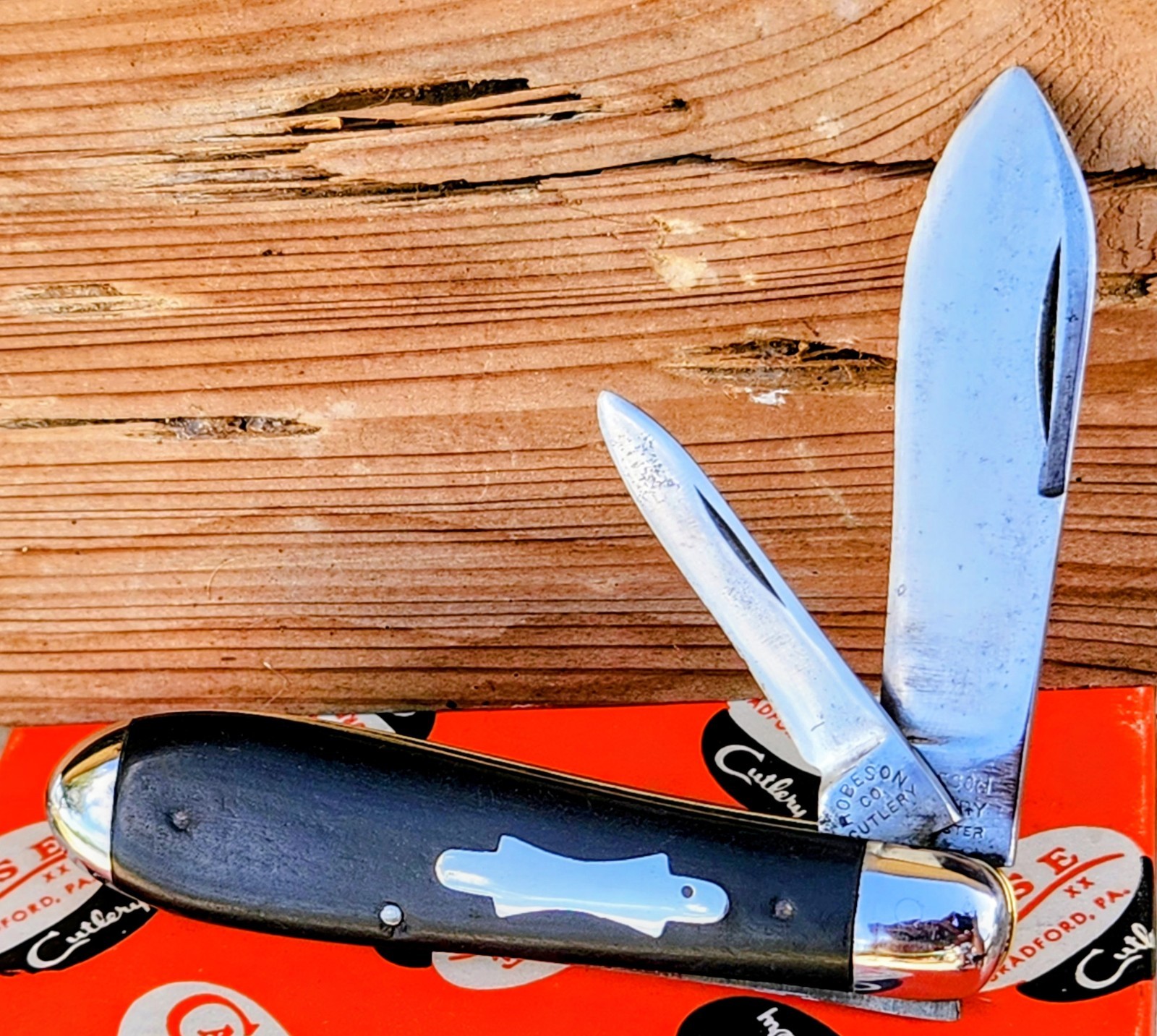 1922-1939 Robeson 12629 Teardrop Jack Knife 1922-1939 Robeson 12629 Teardrop Jack Knife