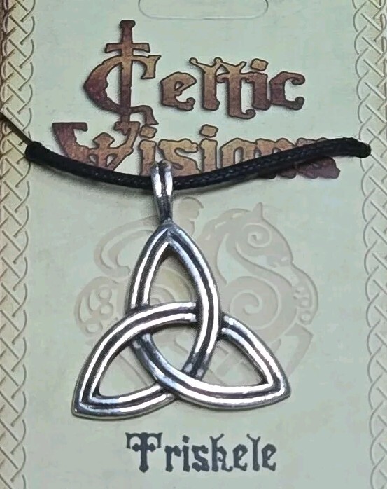 Celtic Visions Triquetra Pendant Wiccan Pagan Made in USA New