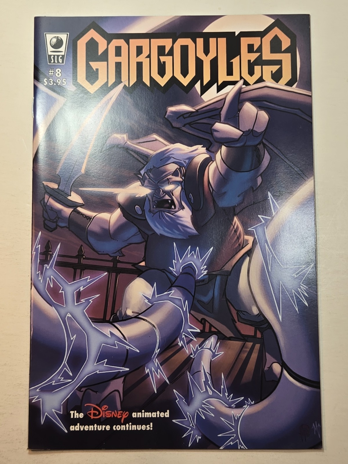 Gargoyles #8, Comic 2008, Amaze Ink SLG, Greg Weisman, Disney.