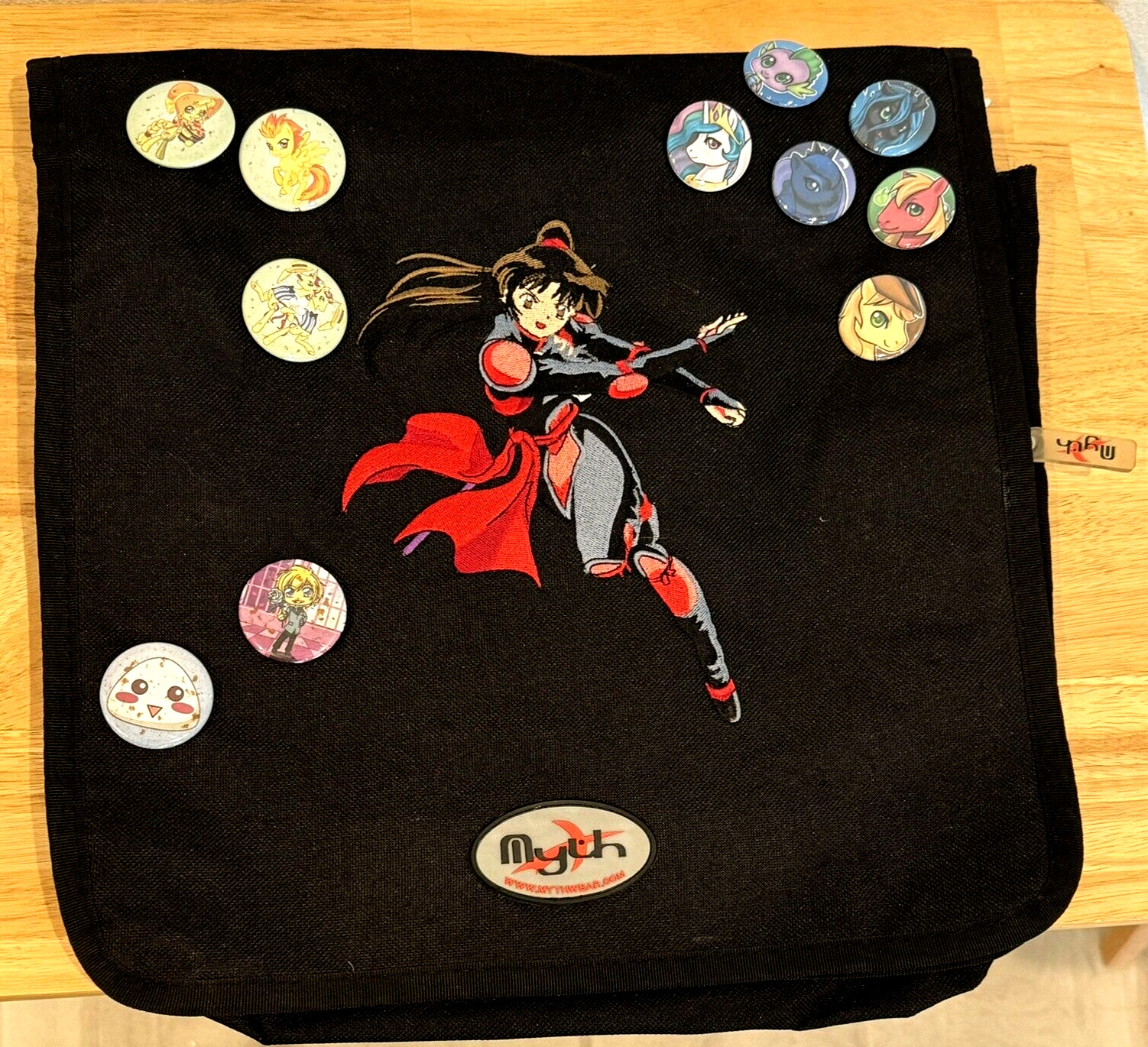 RARE ANIME SANGO RUMIKO TAKAHASHI SHOGAKUKAN YOMIURI TV SUNRISE MYTH WEAR BAG
