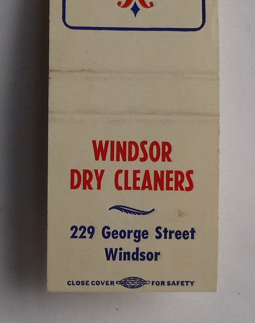 1960s Windsor Dry Cleaners 229 George Street Windsor NSW Austrailia Hawkesbury C