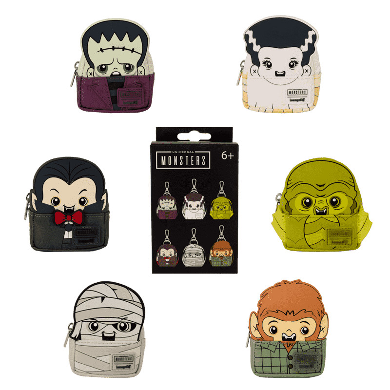 Loungefly Universal Monsters Bag Charm Mystery Box