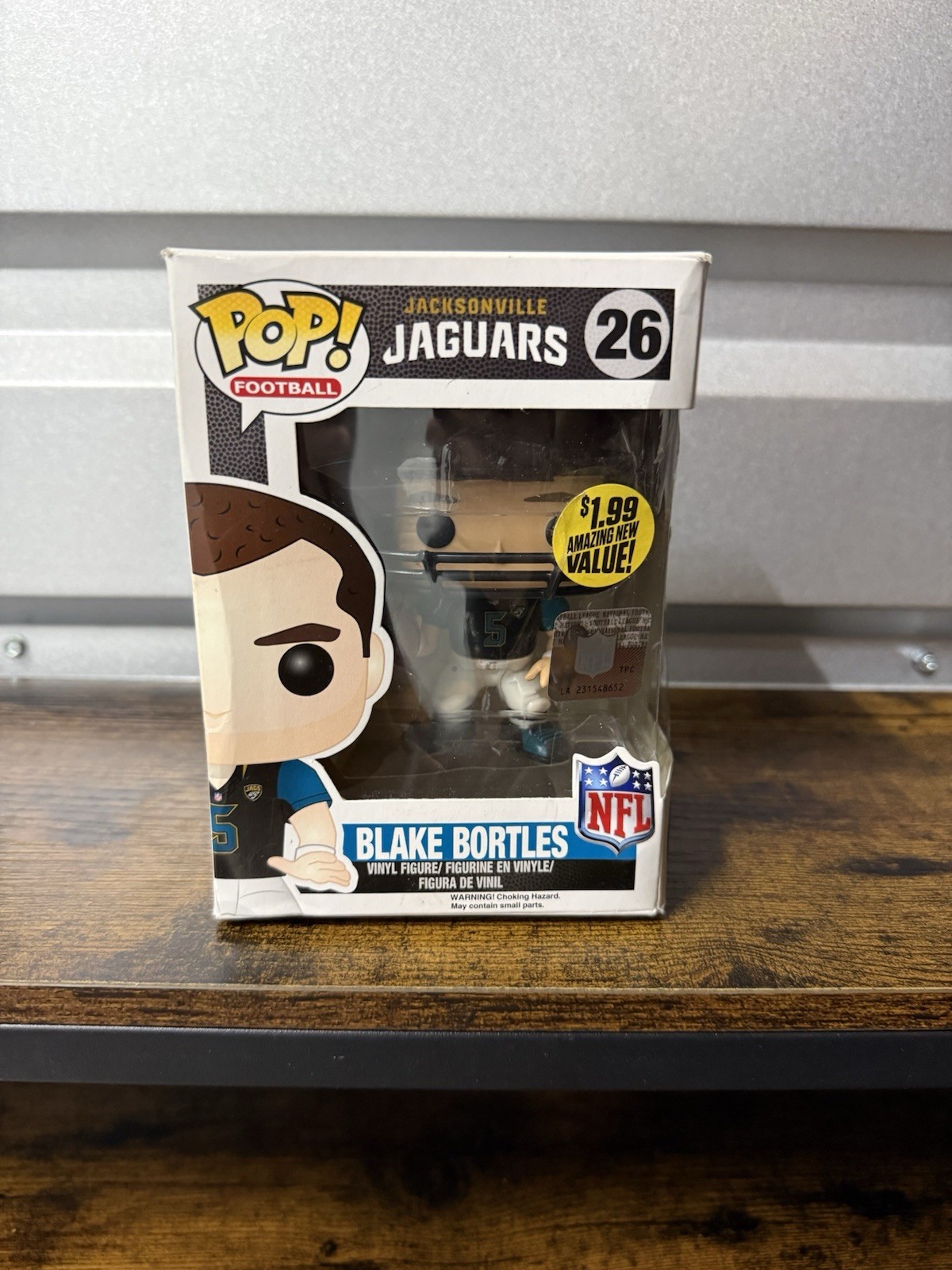 NFL: Blake Bortles #26 Vinyl Funko POP Figure 