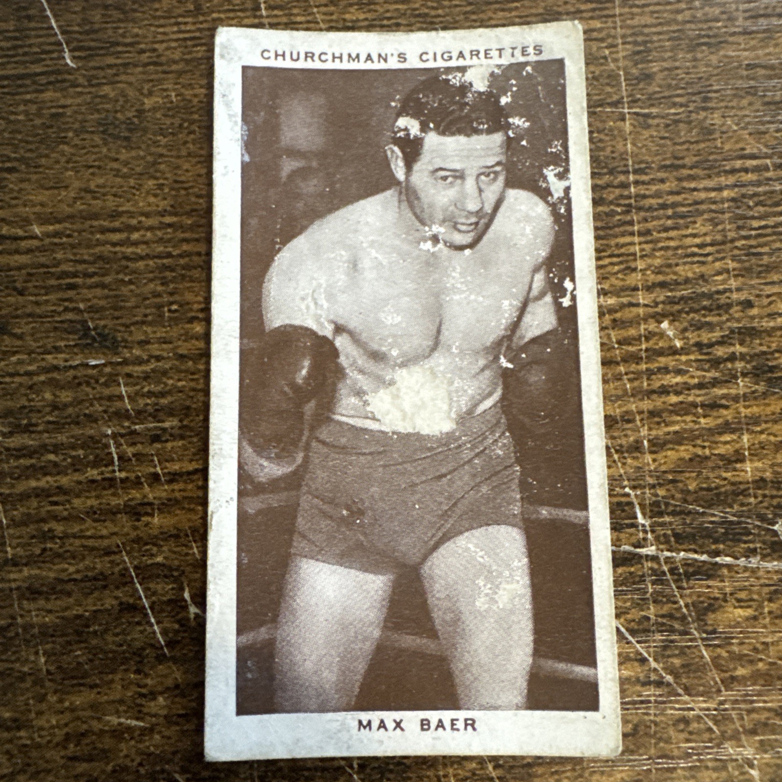 1938 Churchman\'s Boxing Personalities - Max Baer #3 (3)