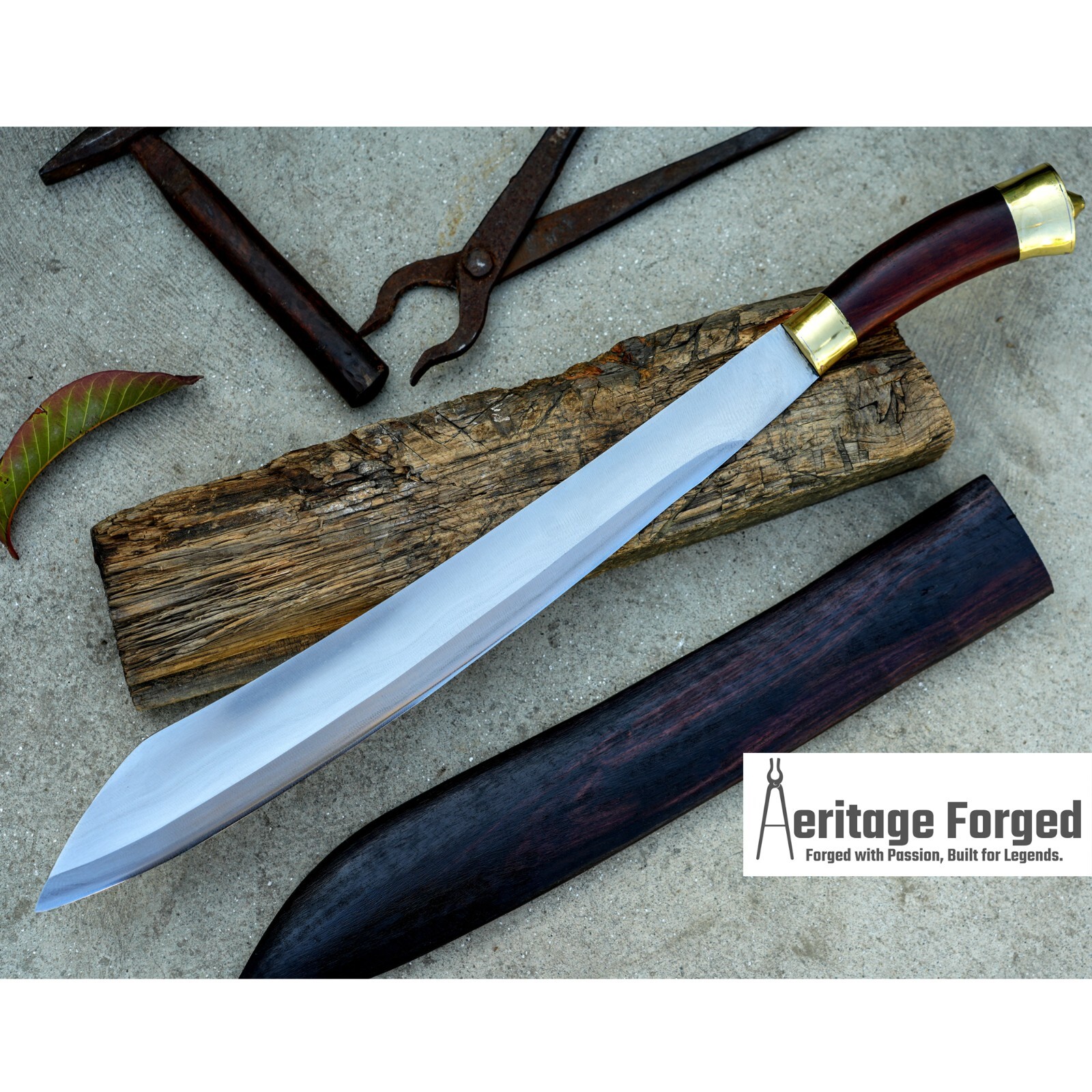 PARANG MACHETE-18 inches long jungle machete-hunting, tactical, survival chopper