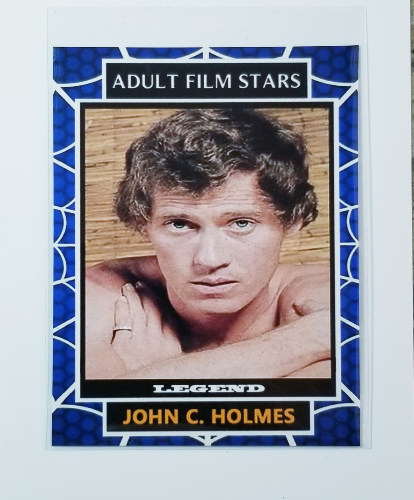 JOHN HOLMES ADULT FILM STARS CUSTOM ART TRADING CARD NOVELTY 16
